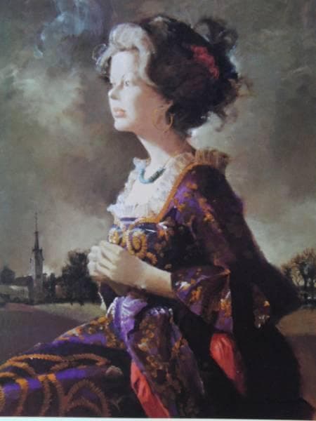 宮永岳彦、麗、限定200部・高級画版、新品額付