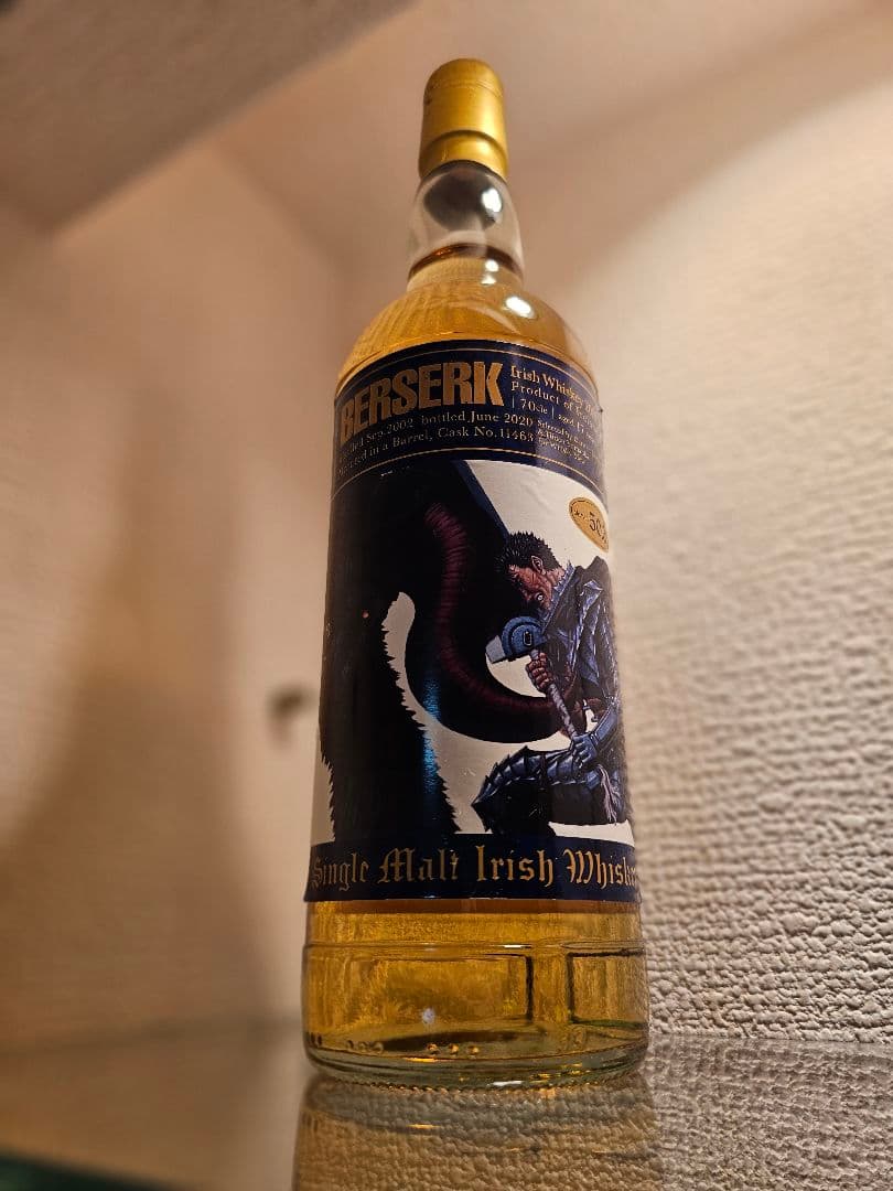 ベルセルク アイリッシュウイスキー 2002 17年 ガッツラベル - メルカリ