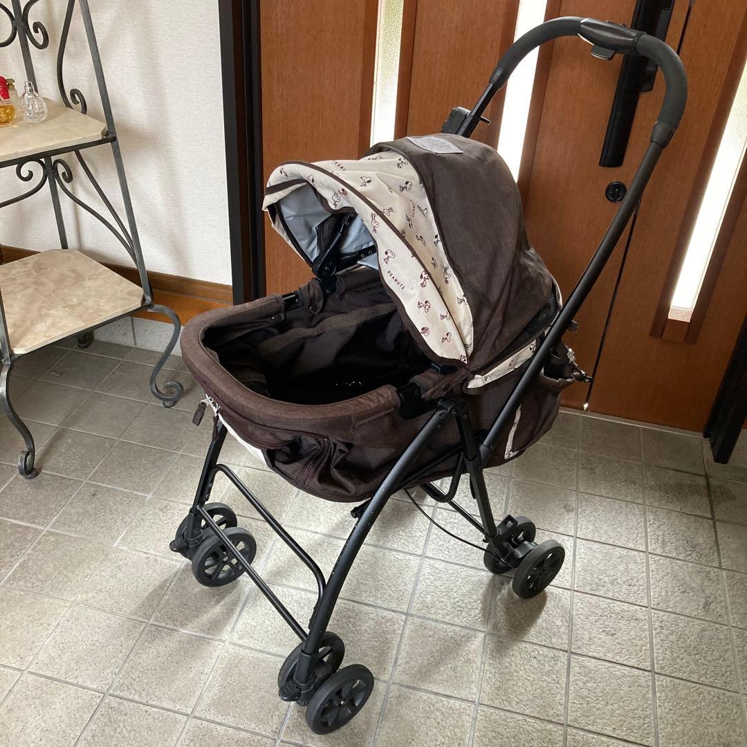 スヌーピー コミック柄 キャスター付きキャリーバッグ ペットパラダイス