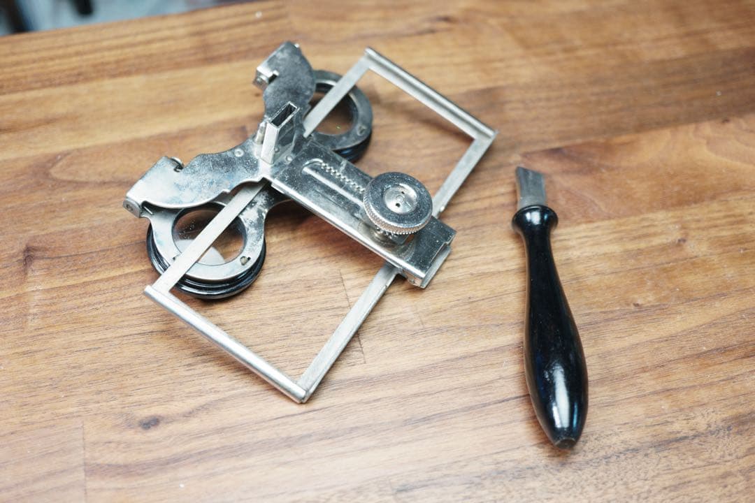 アンティークステレオビューワー フランス ステレオ写真 ガラス乾板