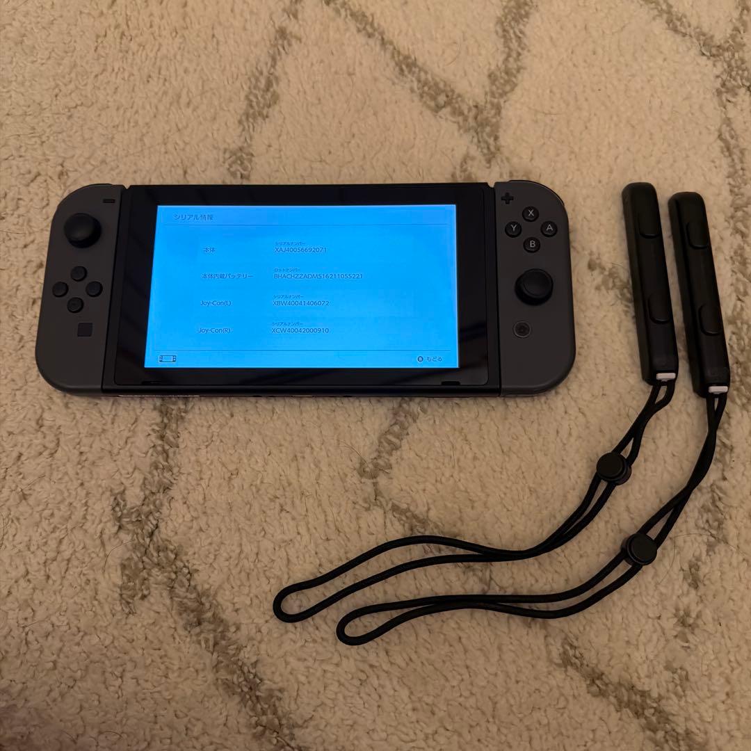 Nintendo Switch 本体　ブラック　グレー　コントローラーおまけ付き