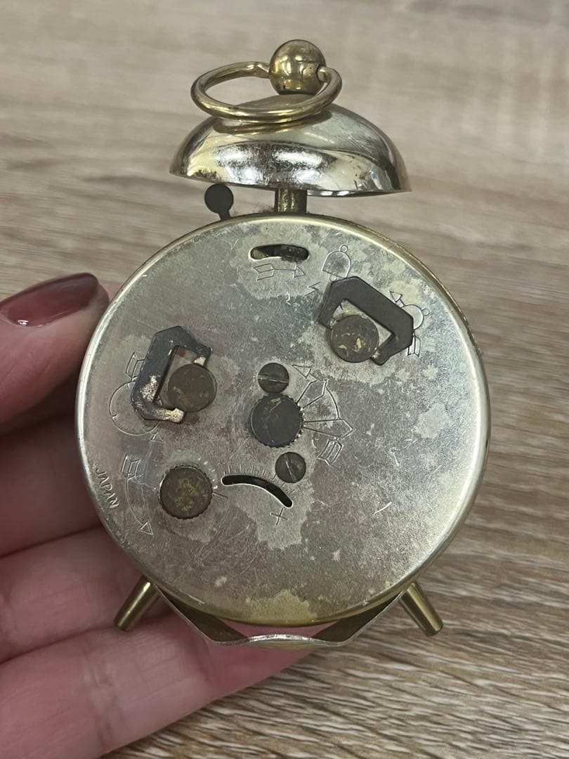 ヴィンテージ シチズン目覚まし時計 ゼンマイ手巻き式 現状品動作