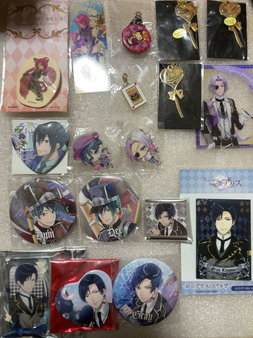 ボリス 直筆サイン 杉山紀彰 ハートの国のアリス クインロゼ quinrose