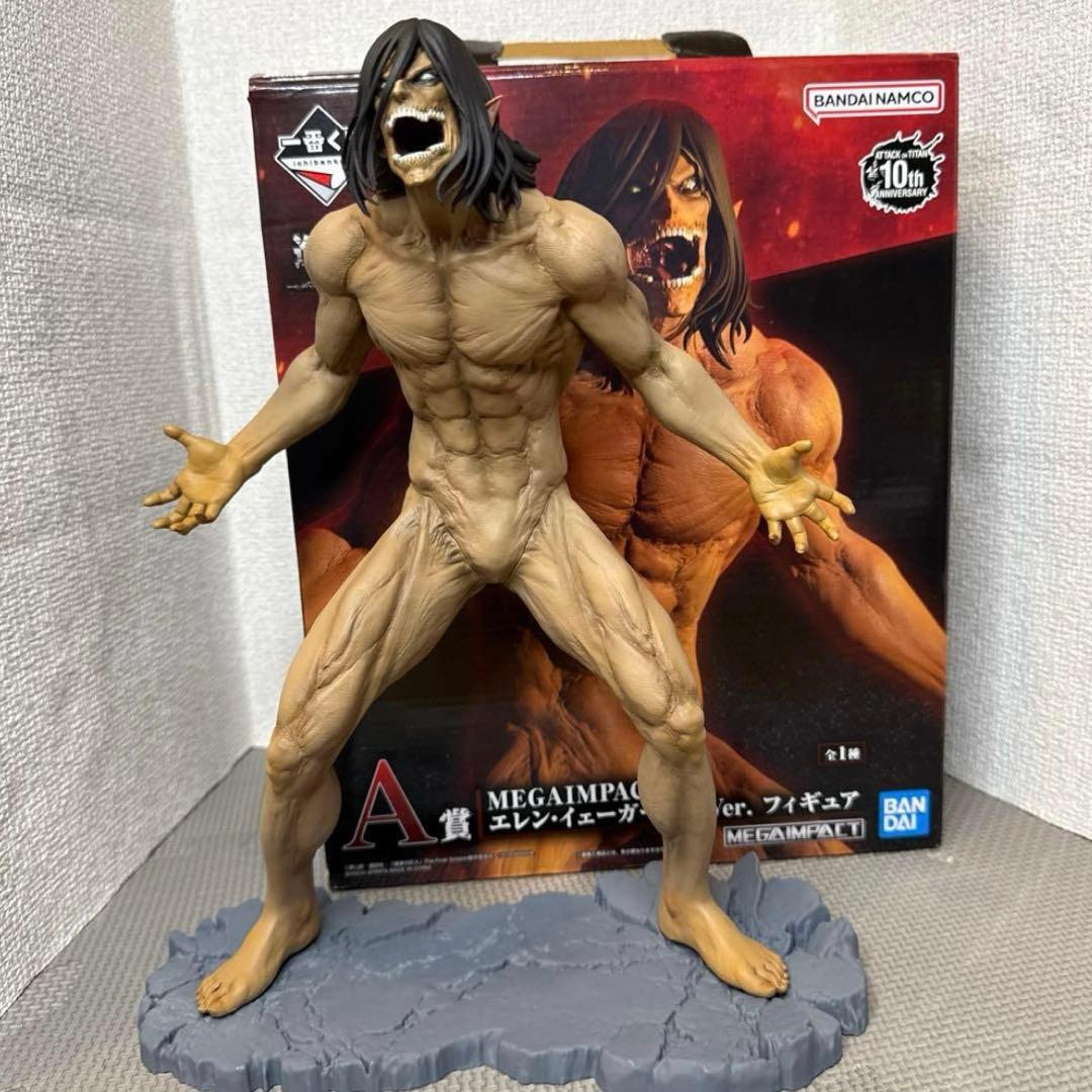 【A B賞】一番くじ　進撃の巨人　~自由を求めて~ エレン巨人化前後