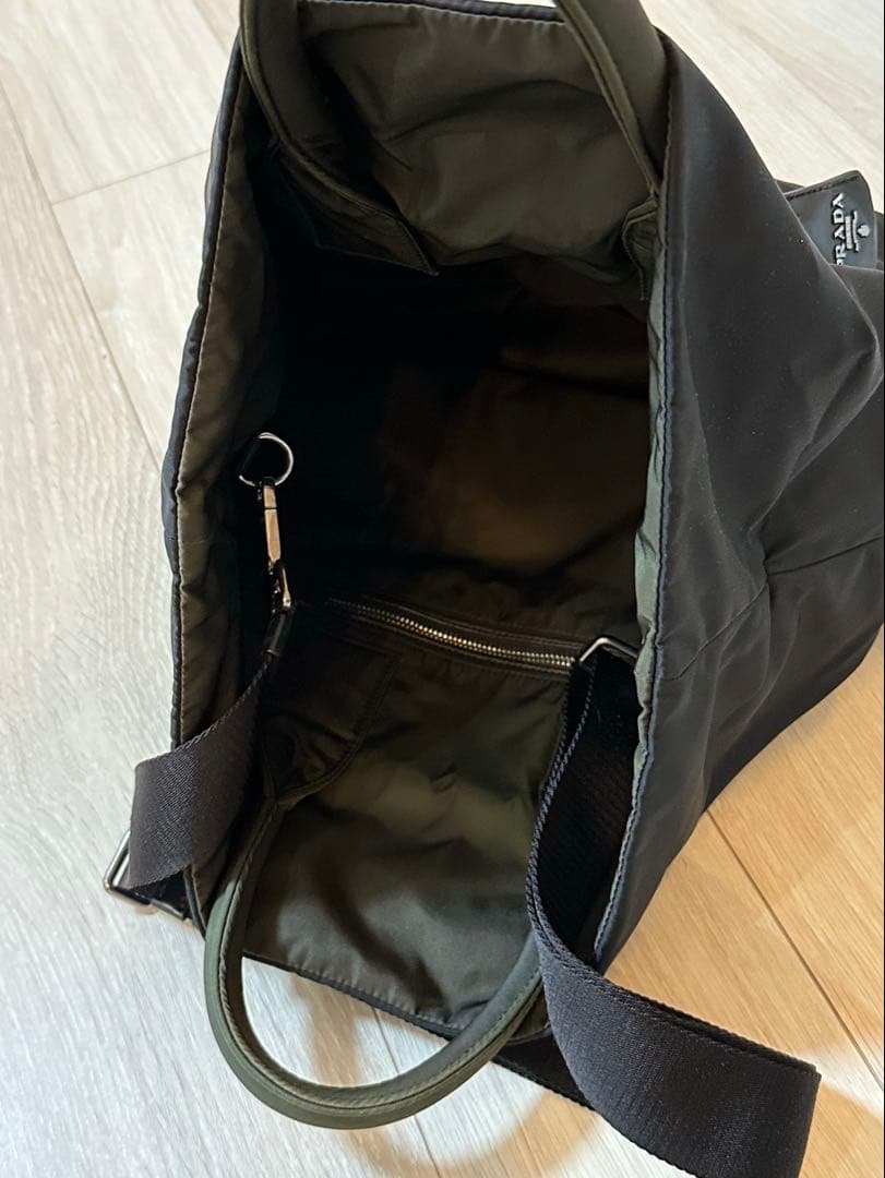 【美品】PRADA リバーシブル 2WAYバッグ