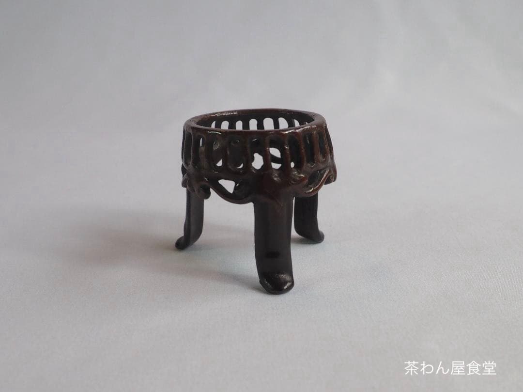 4代一ノ瀬宗辰造『唐銅墨台蓋置』（共箱） - メルカリ