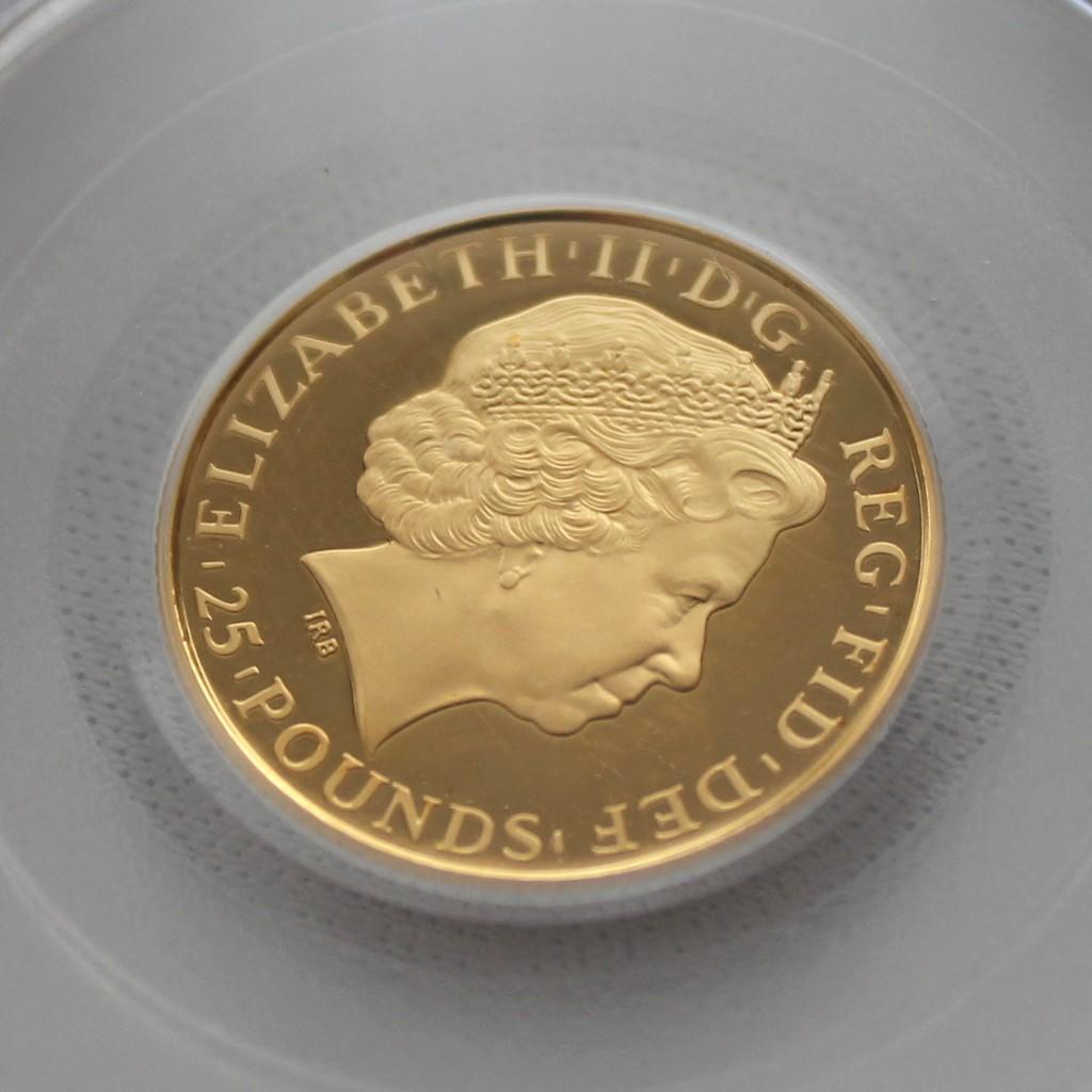 カツさん専用 2011年 イギリス ブリタニア25ポンド金貨 PCGS PR70