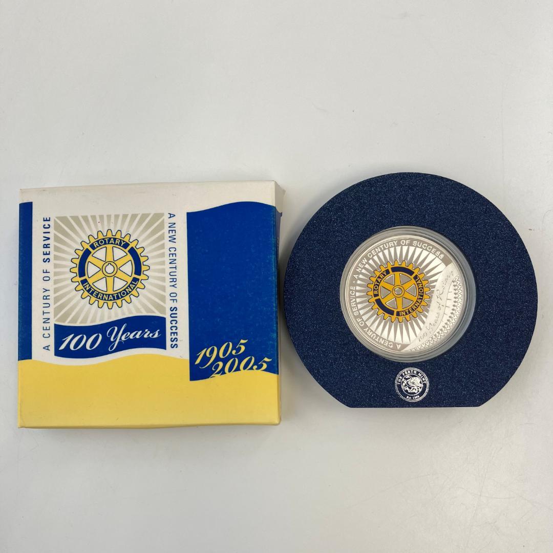 オーストラリア造幣局発行 国際ロータリー100周年記念コイン 2005年