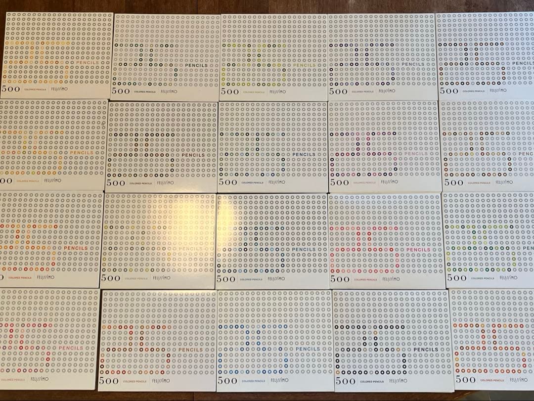 フェリシモ　500色　色鉛筆 500色の色えんぴつ TOKYO SEEDS｜フェリシモコレクション｜フェリシモ