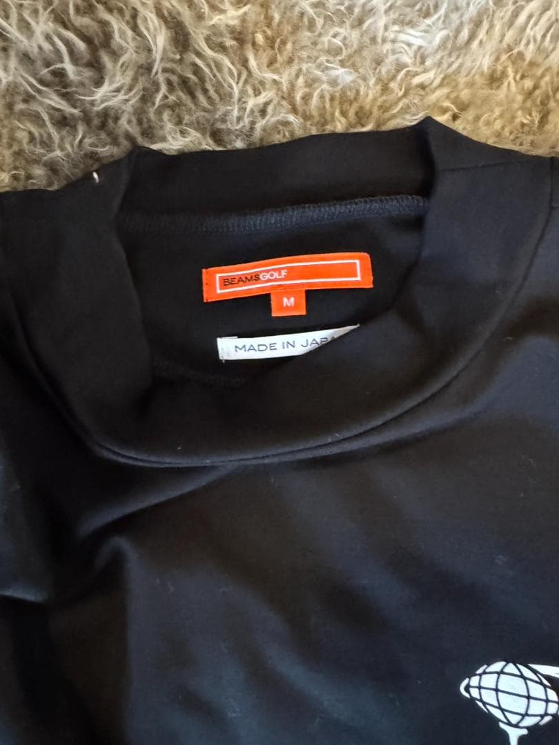 BEAMS GOLF ビームス ゴルフ マルチロゴ ポンチ モックネックシャツ