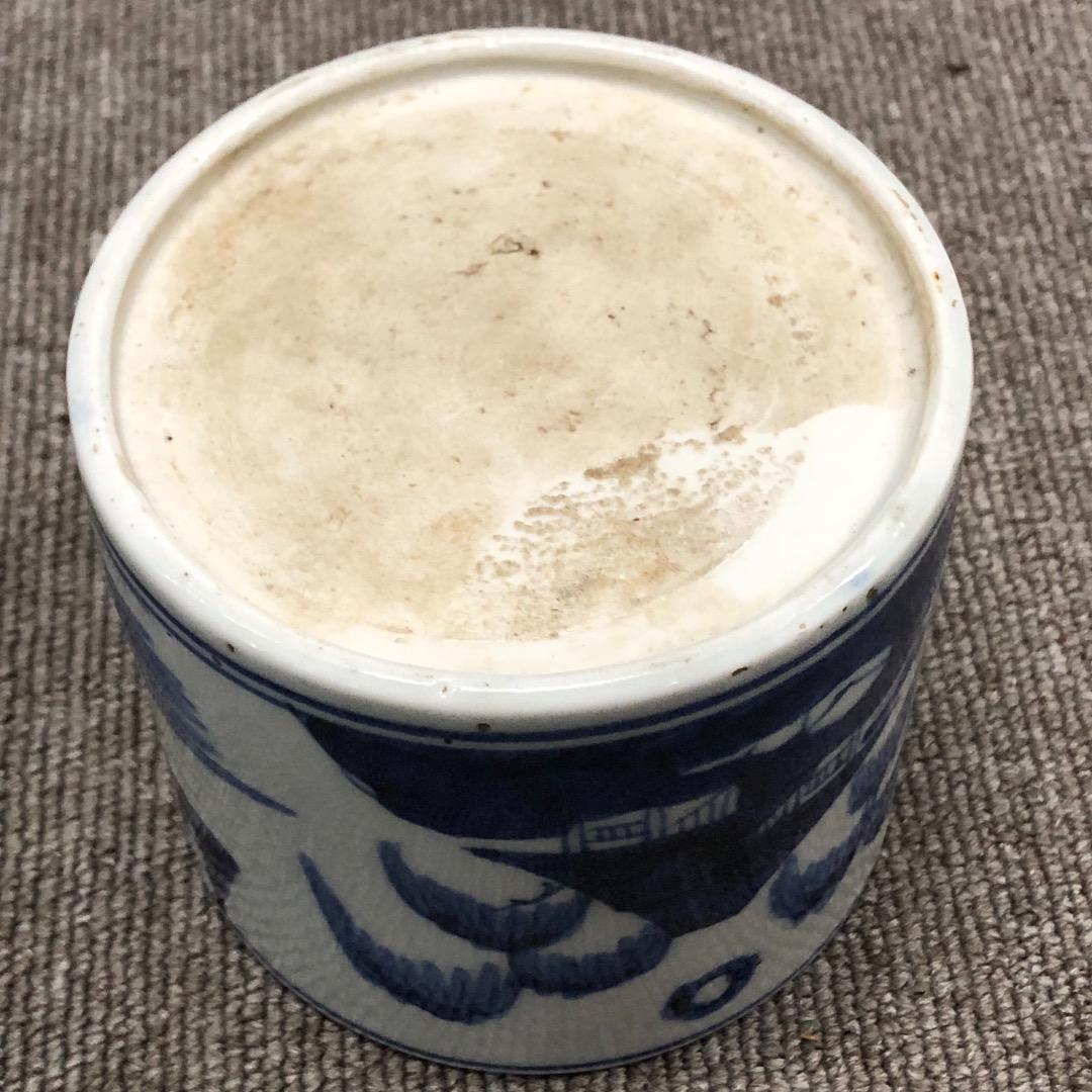 骨董　筆入れ　ペン立て