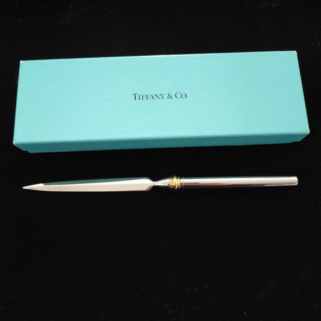 ティファニー ペーパーナイフ レターオープナー シルバー