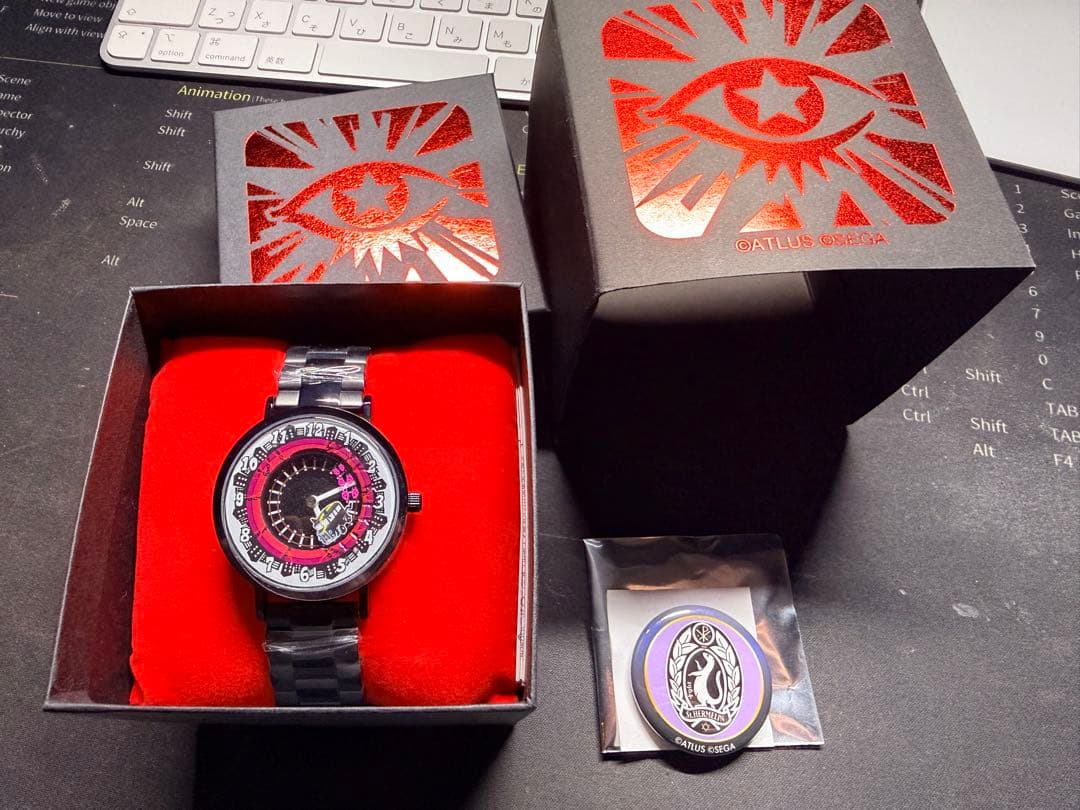 ペルソナ25周年】P5 メメントスモチーフ 腕時計【受注生産】(限定特典