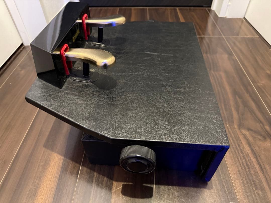 Yamaha ダブルペダル 黒 HP-705の足台・補助ペダル