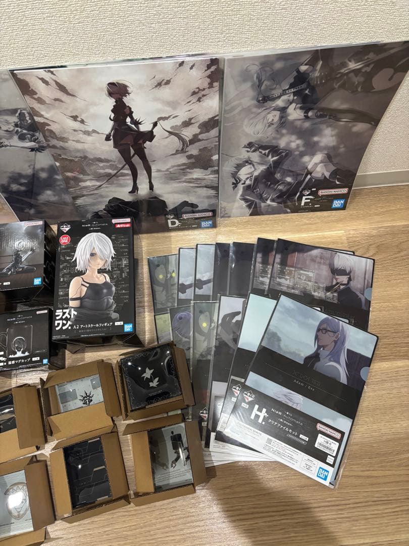 NieR:Automata 一番くじ　B賞D賞E賞F賞G賞H賞ラストワン賞