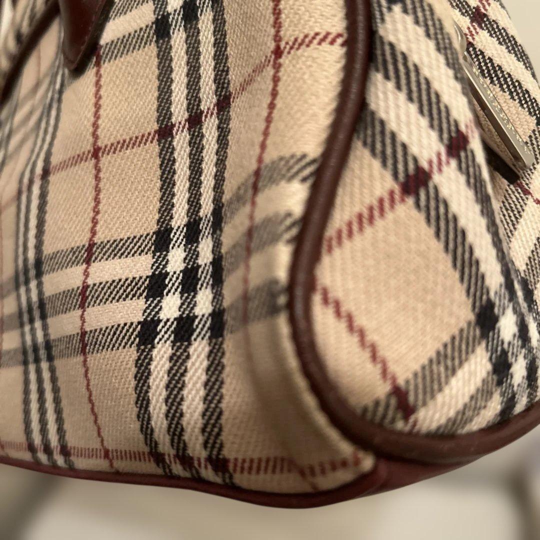 BURBERRY チェック柄 ハンドバッグ 中型