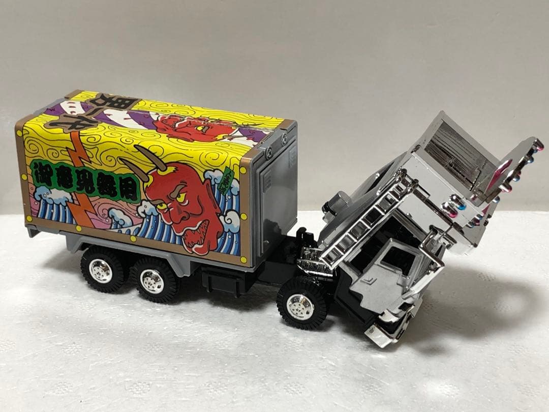 【ダイヤペット】いすゞ・810 アートトラッカー デコトラ　ISUZU トラック