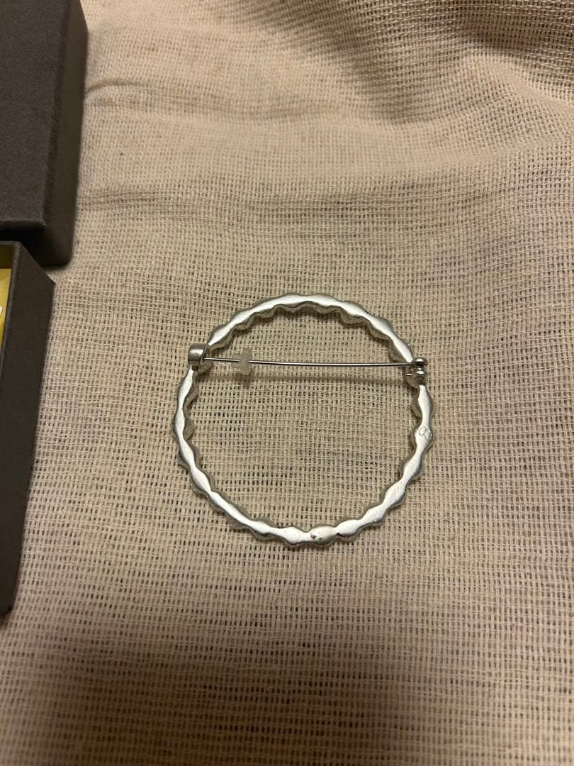 mina perhonen シルバーブローチ タンバリン