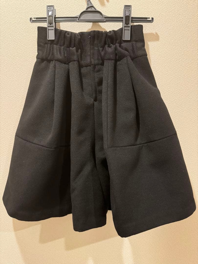 seventen フレアキュロット BLACK XS