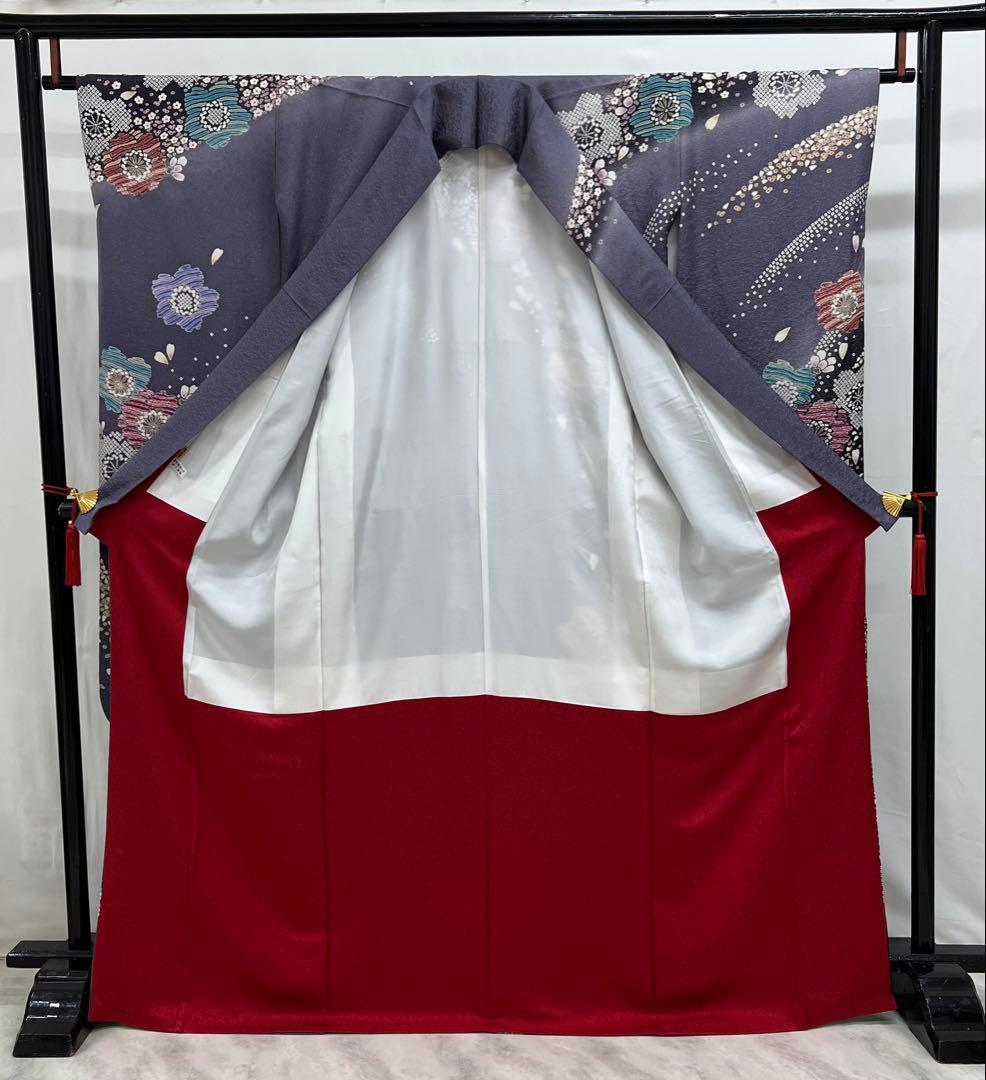 振り袖 フルセット 別誂長襦袢 成人式 金彩加工 銀通し ますいわ屋扱い