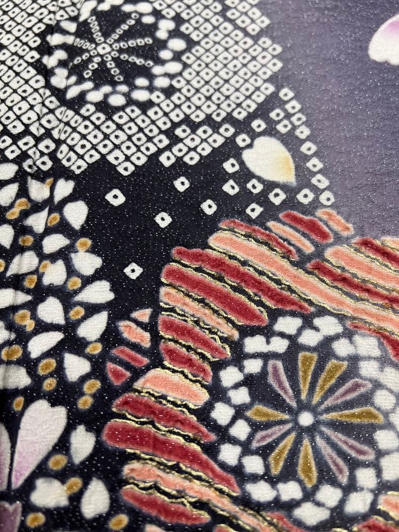 振り袖 フルセット 別誂長襦袢 成人式 金彩加工 銀通し ますいわ屋扱い