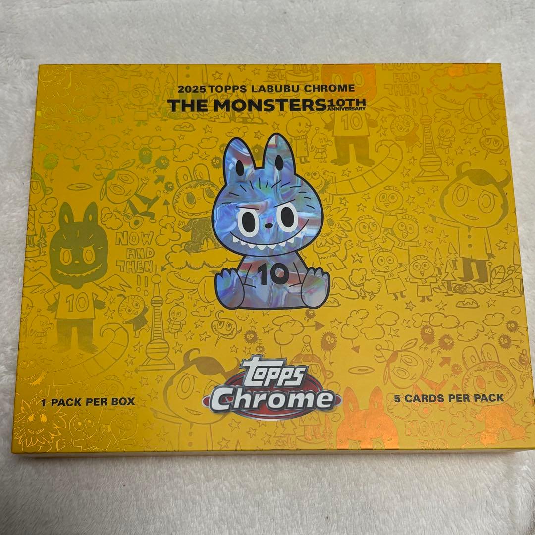 2025 Topps Chrome Labubu ラブブ トレカ 赤 - メルカリ