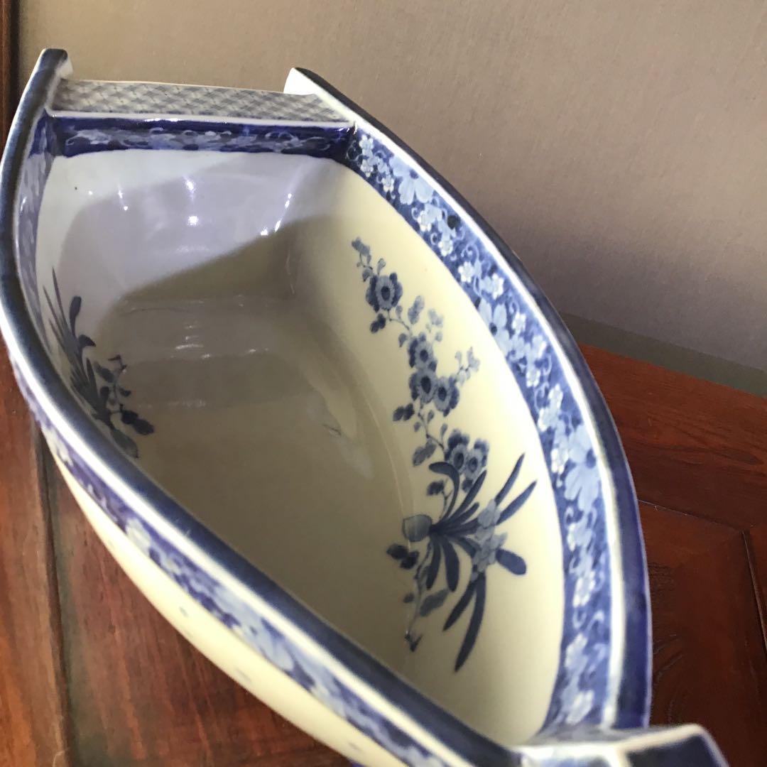 古伊万里 船形鉢 江戸期 太明萬暦年製 希少 - メルカリ 古伊万里船形