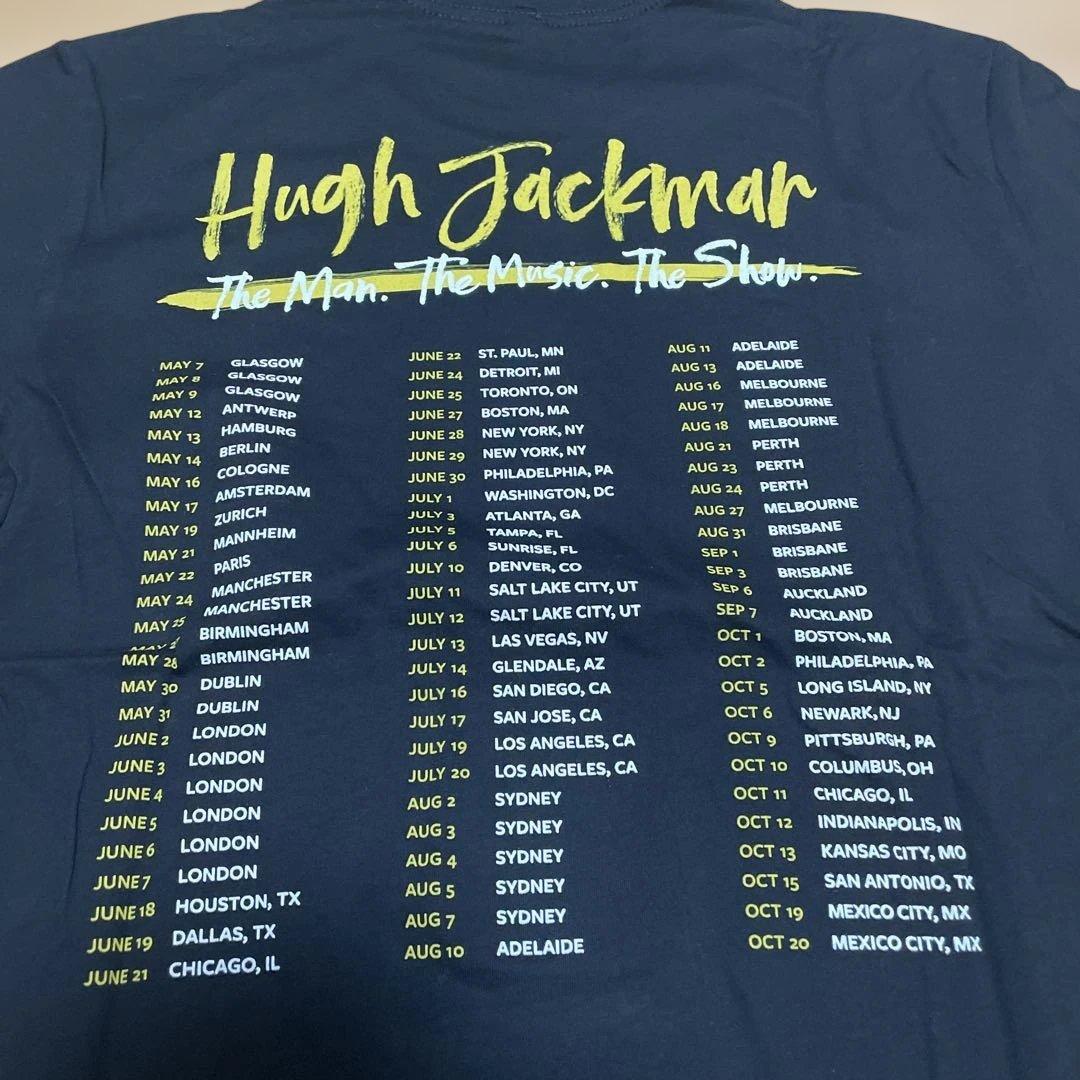 激レア ヒュー・ジャックマン 2019年 ワールドツアー Tシャツ 公式品