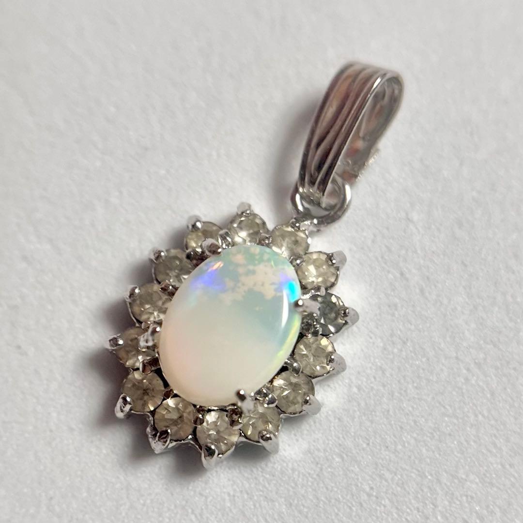 エチオピアオパール ペンダントトップ ネックレストップ トップのみ