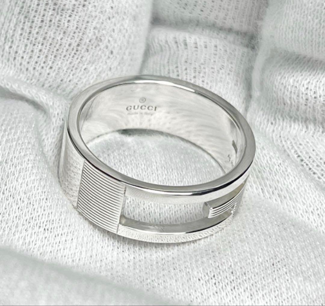 極美品‼️GUCCI 指輪　Gリング 22号