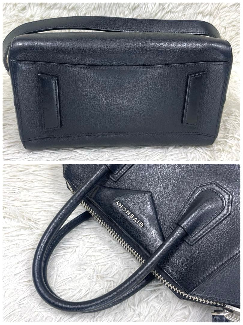 美品‼️GIVENCHY ハンドバッグ　アンティゴナ　2way ロゴ金具　レザー