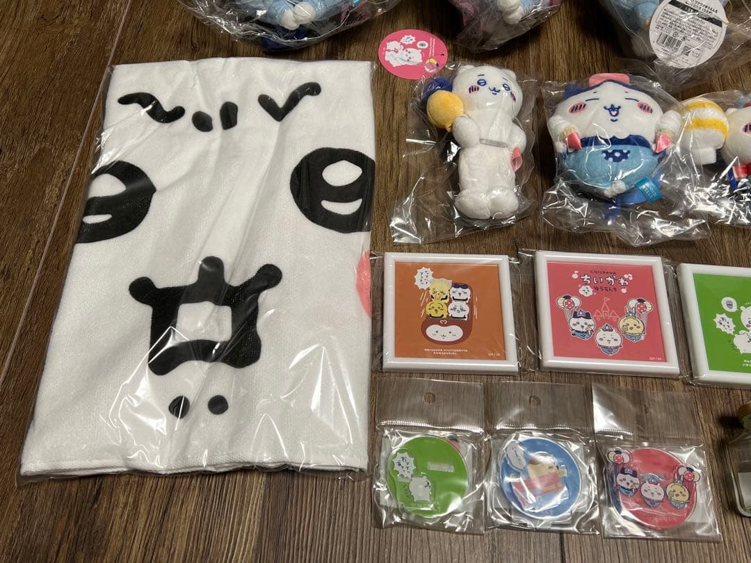 【新品 未開封】ちいかわ ワクワクゆうえんち ぬいぐるみ マスコット まとめ売り