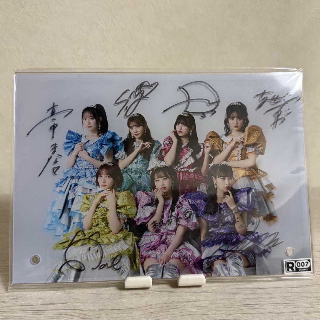 FRUITS ZIPPER 全員サイン入りアクスタ