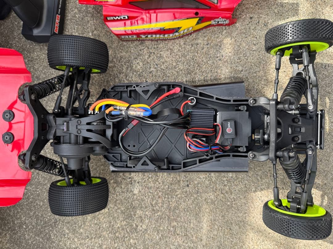 ヨコモRO2.0 サンワプロポ ブラシレス仕様 プロポケース無し付属しま