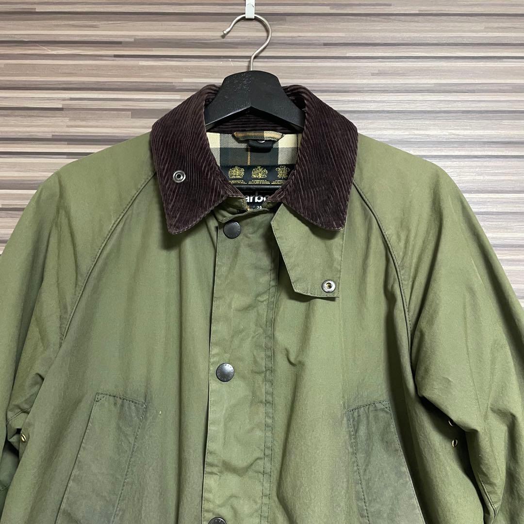 バブアー　ウォッシュドビデイル　SL セージ ビームス別注