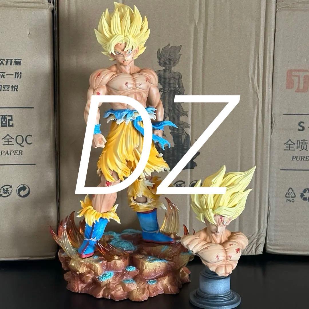 初スーパーサイヤ人 孫悟空 ガレージキット