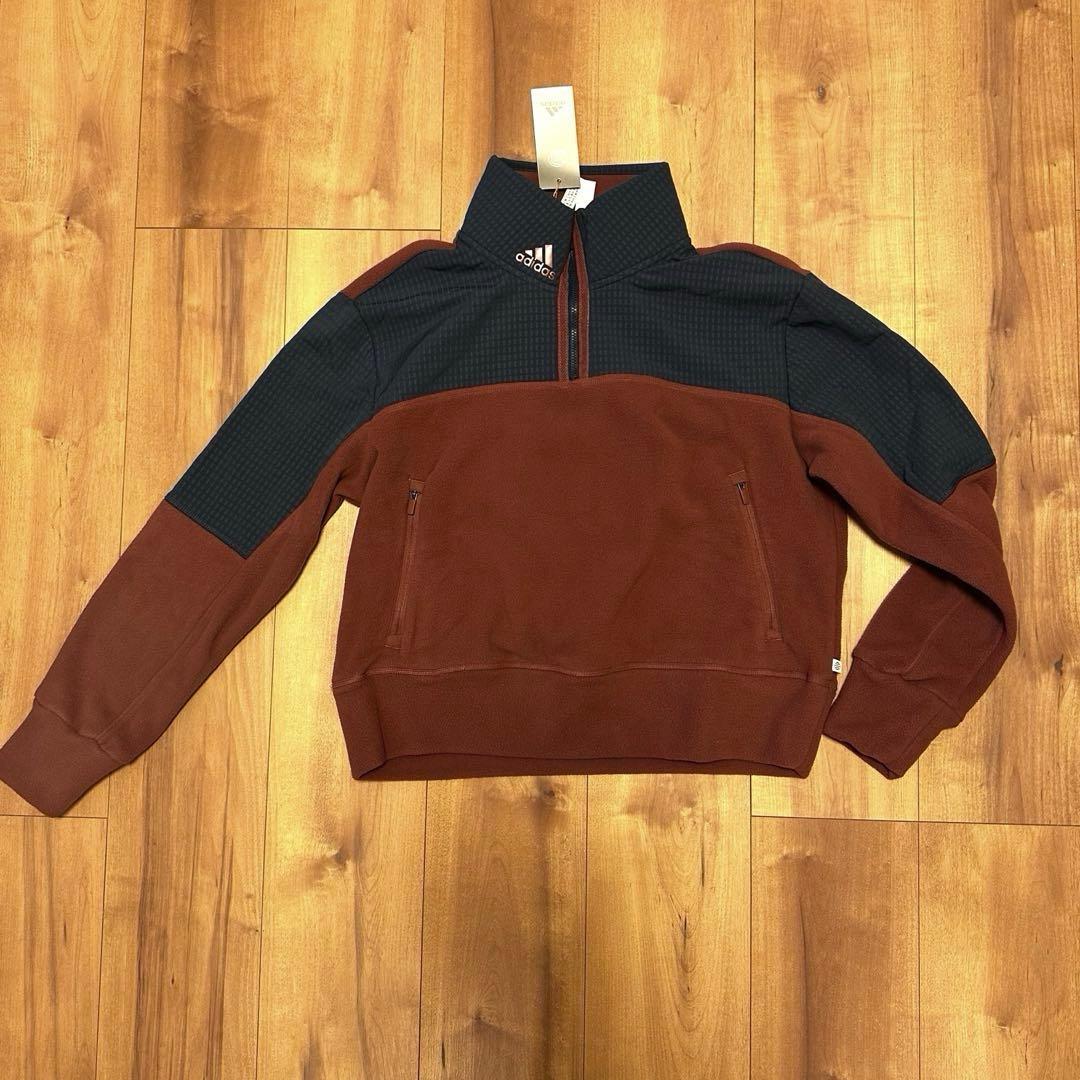 フリース　長袖　クロップド丈　ボアスカート　サイズL セットアップ　秋冬　温かい