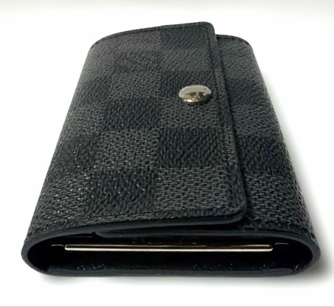 未使用】ルイヴィトン 6連キーケース ダミエグラフィット