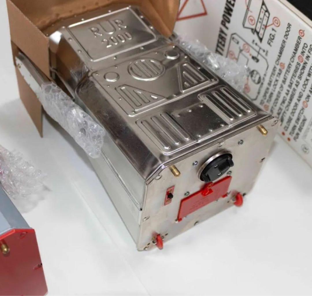 R-1 ロボット 電動歩行 ロボットR-1 シルバービンテージ ブリキ