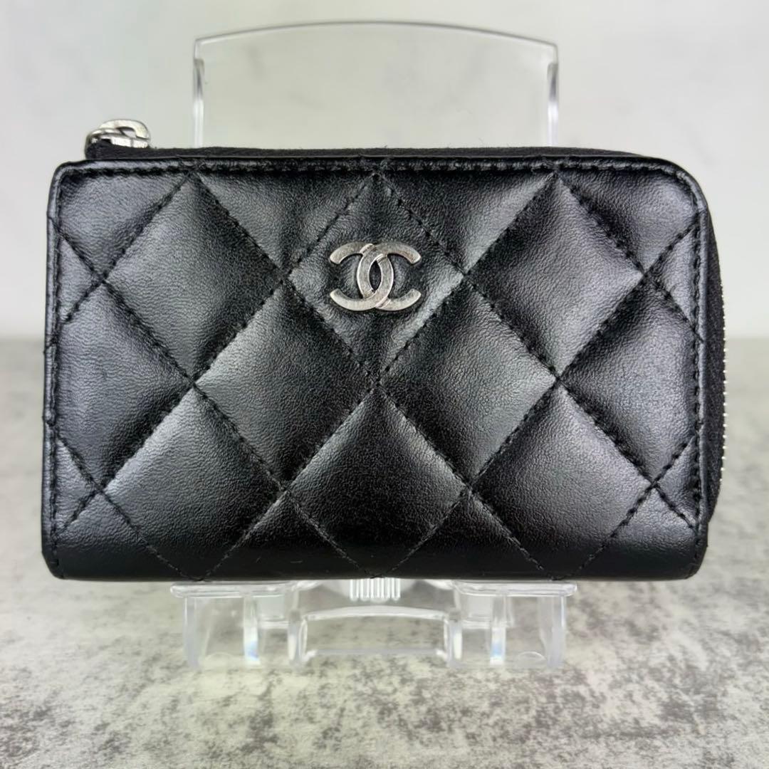 CHANEL シャネル　マトラッセ　キーリング付き　ケース
