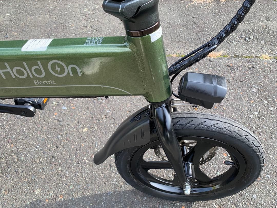 【即乘】送料無料Hold On 折り畳み電動自転車 Q1 7.5Ah動作確認済