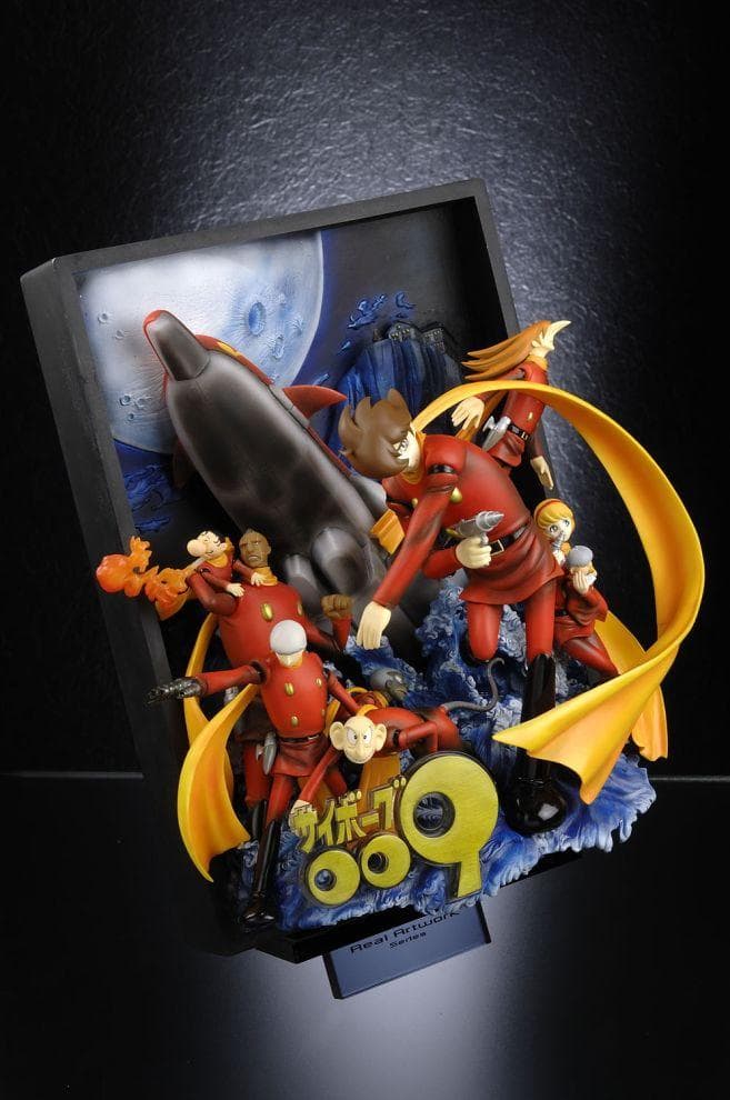 【未開封】サイボーグ009 立体ポスターアート R.A.W.S