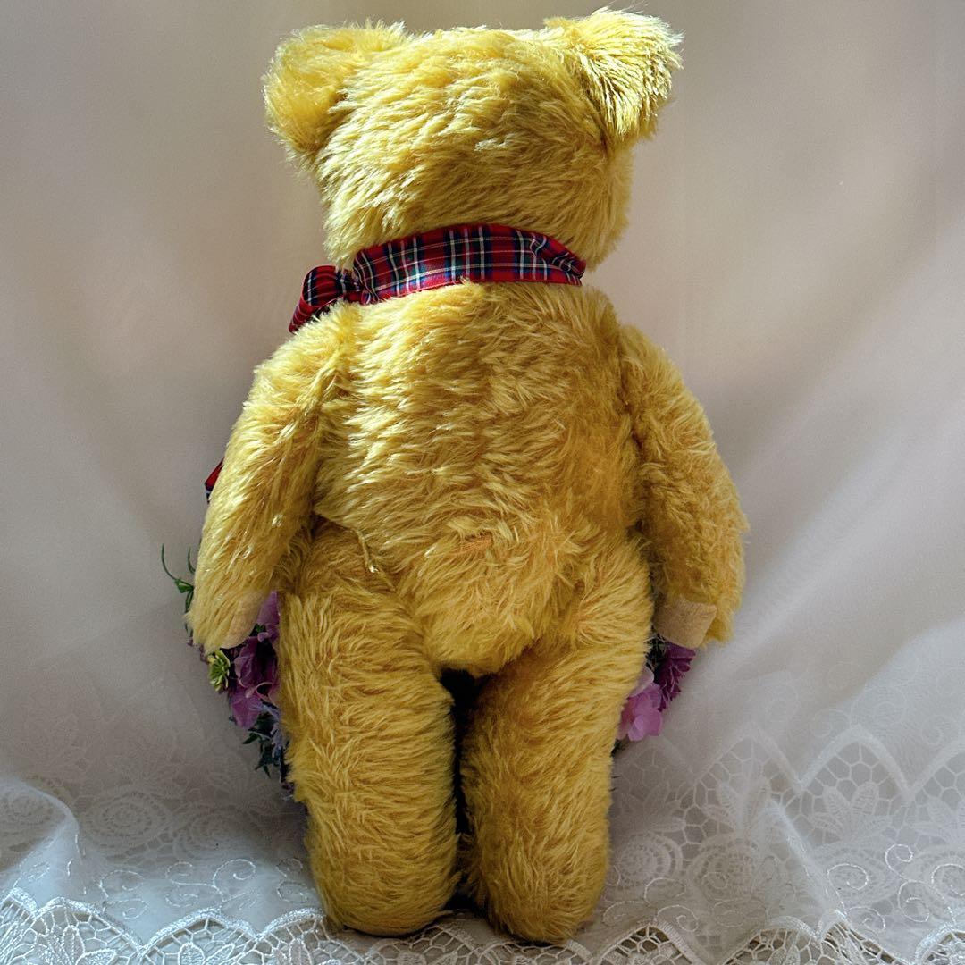 ❤️ニッカーボッカー❤️ 大きめずっしりアンティークベア　テディベア　ビンテージ