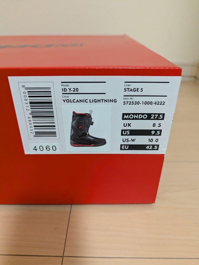 DEELUXE ID Y-20 スノーボードブーツ 27.5　未使用