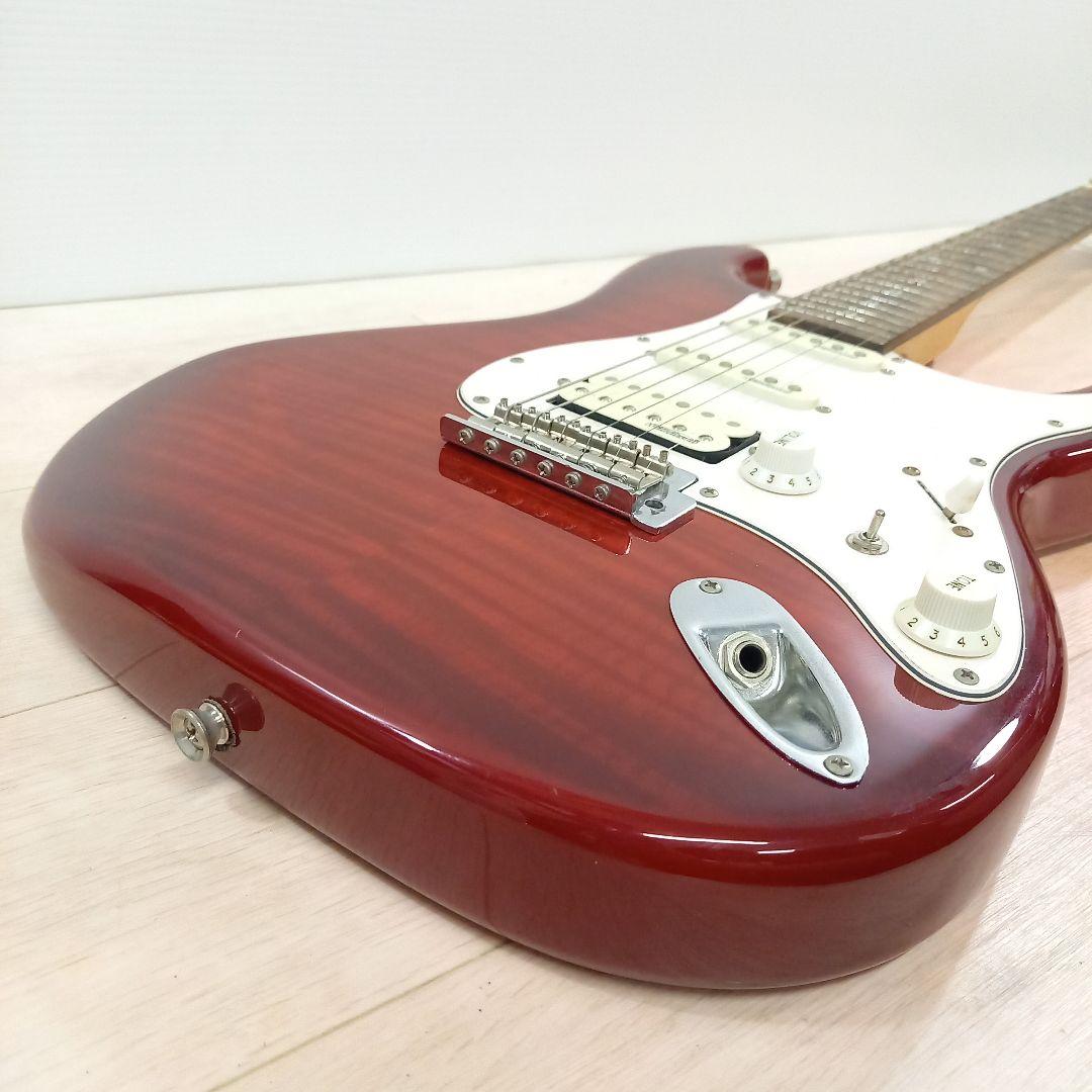 セット1 BUSKER'S BST-2H ストラトキャスター シースルーレッド