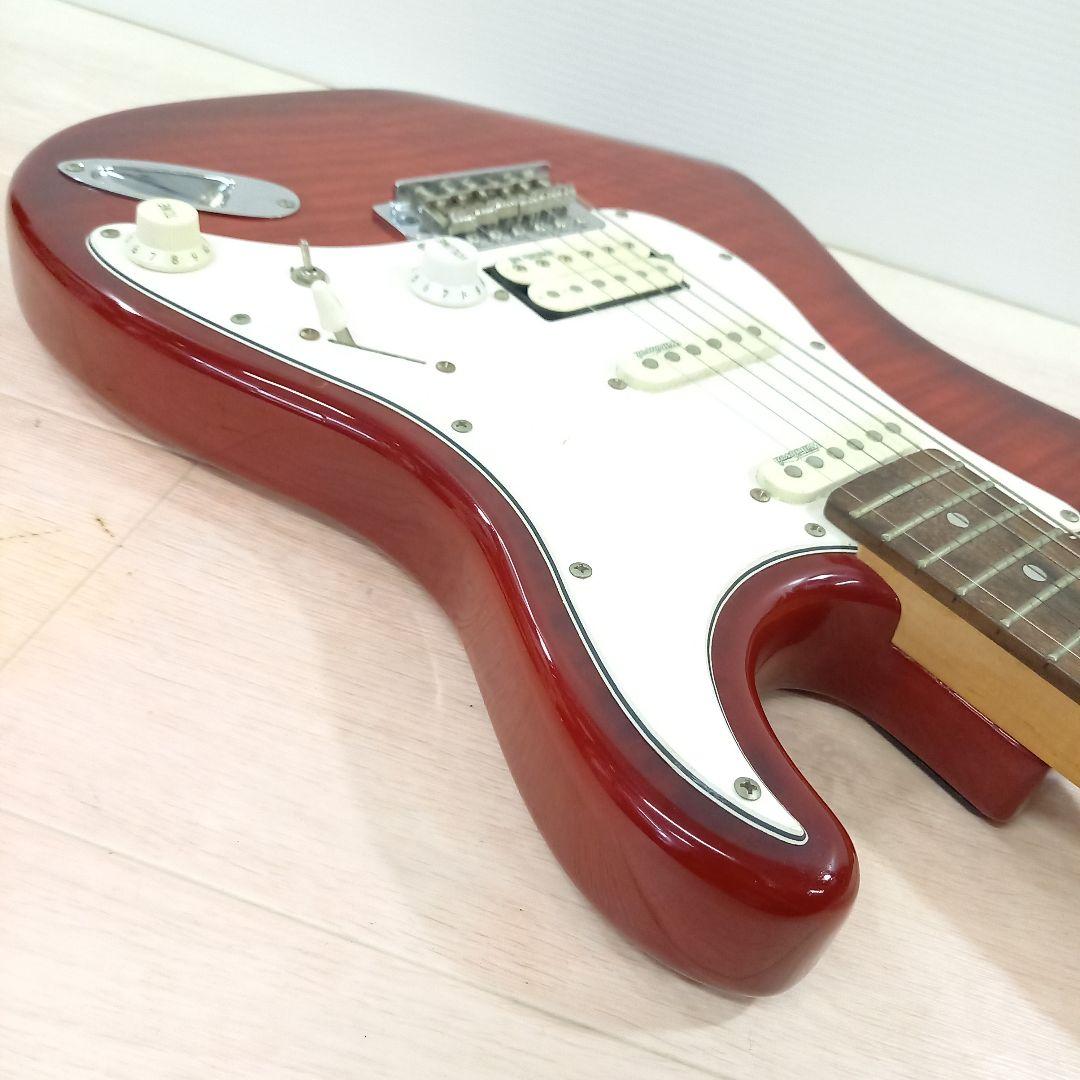 セット1 BUSKER'S BST-2H ストラトキャスター シースルーレッド