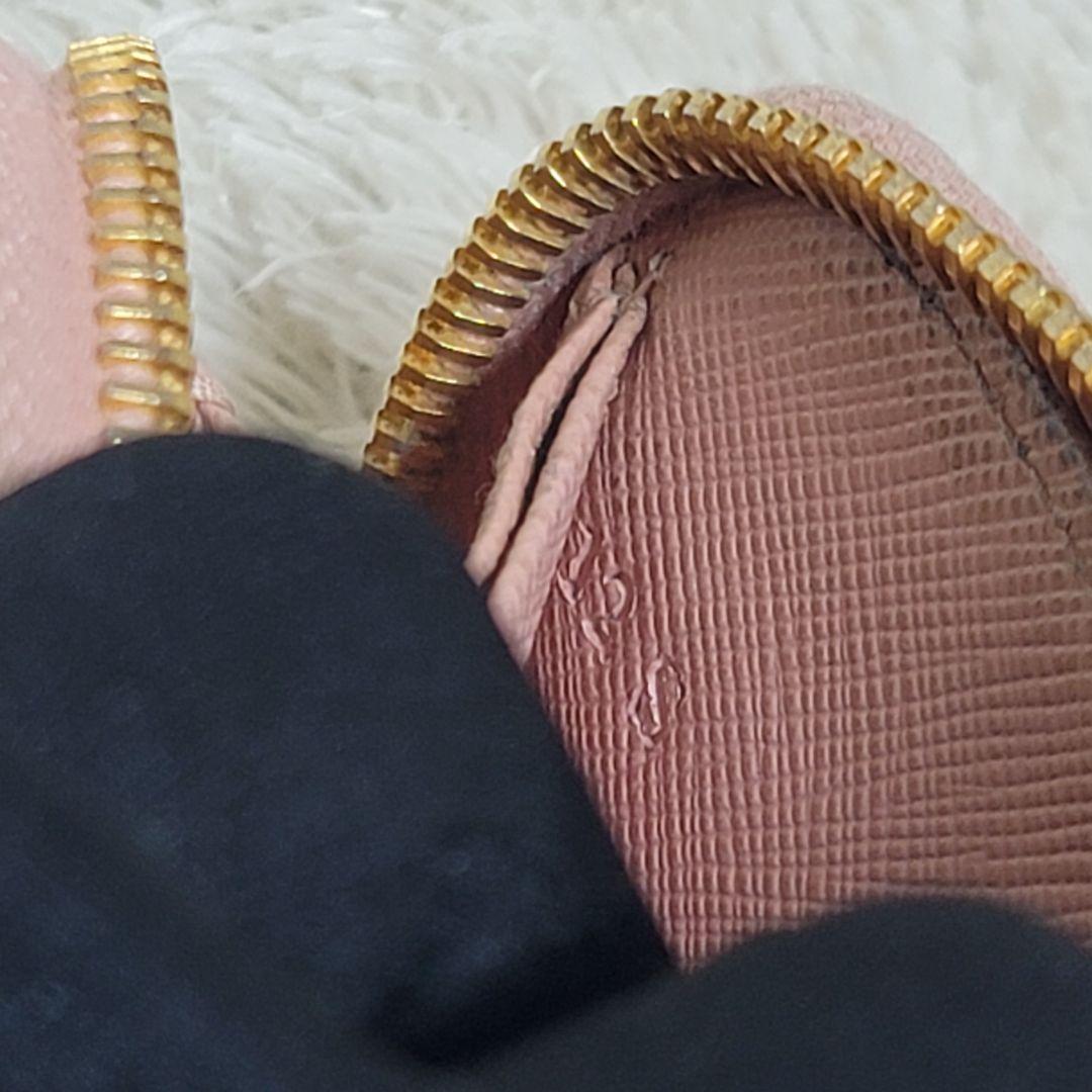 PRADA プラダ ケース 小銭入れ サフィアーノレザー ピンク