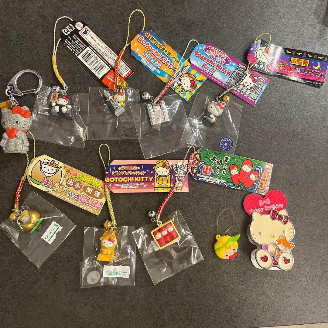 新品未使用未開封含む　90点以上　レア非売品ご当地ノベルティコラボ根付け