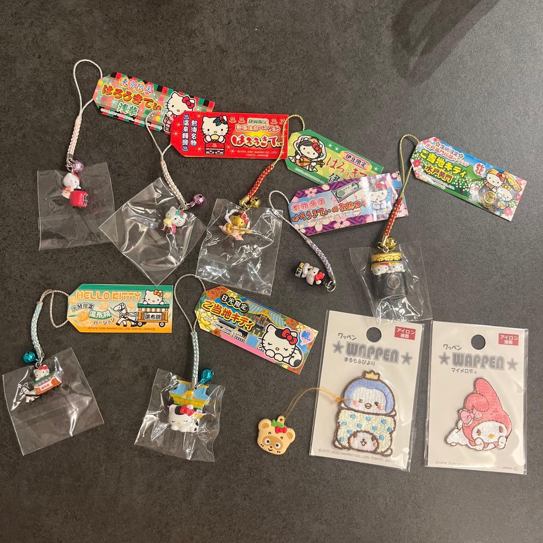 新品未使用未開封含む　90点以上　レア非売品ご当地ノベルティコラボ根付け