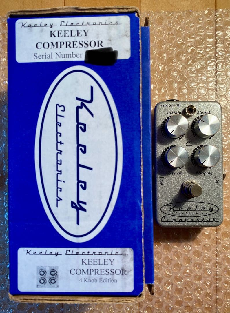 Mr.現場ライク生産完了Keeley C4 Compressor Mr.現場ライク生産完了